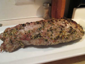 Herb Crusted Pork Roast 002