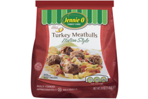 Jennie - O Fully Cooked Italian Style Turkey Meatballs