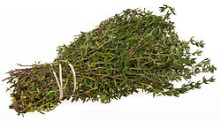 A bundle of thyme